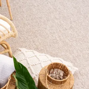 Beige Flatweave Indoor Outdoor Washable Rug 160cm x 230cm