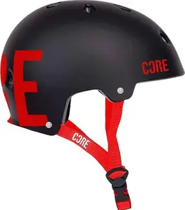 Core Street Helmet - Black/Red