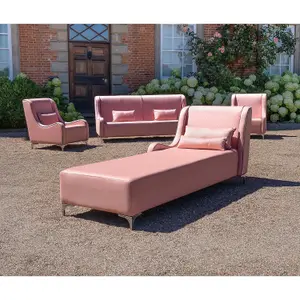 Emelda Grace Phluid Chaise Longue - Pink