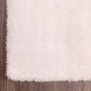 Handmade Plain Shaggy Sparkle Rug for Bed Room Living Room and Dining Room-120cm X 170cm