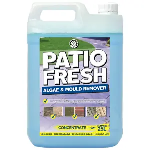 GardenersDream Patio Cleaner 5L - Concentrated Outdoor Algae & Mould Remover