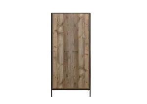 Birlea Urban 2 Door Wardrobe Rustic