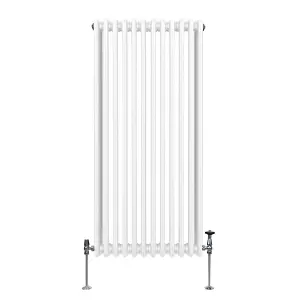 Traditional 3 Column Radiator - 1500 x 562 mm - White