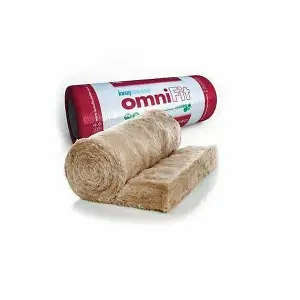 Knauf Insulation OmniFit Loft Insulation Roll 100 x 1200mm x 6.80m (8.16m2)