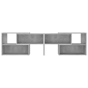 Berkfield TV Cabinet Concrete Grey 149x30x52 cm Engineered Wood