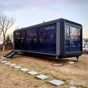 Alpicool Glass House Modern Prefab House Prefab Container House