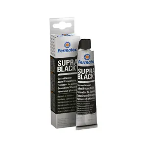 RTV Silicone Instant Gasket Maker Black High Temperature Sealant 3x80ml