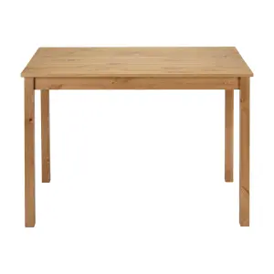 Solid wood 1 drawer Desk (H)750mm (W)1100mm