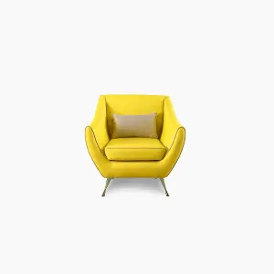 Emelda Grace Rita Armchair - Yellow