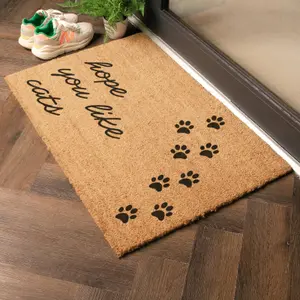 Hope You Like Cats Doormat (90 x 60cm)