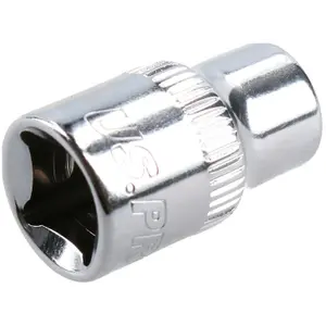 E11 Female Torx Socket Star Bit 3/8" Drive Standard External Chrome Vanadium