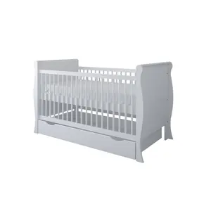 Valerton Cot Bed White / No