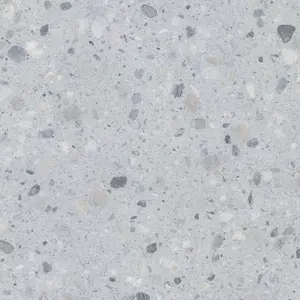 GoodHome 22mm Algiata Matt Grey Terrazzo effect Chipboard & laminate Square edge Kitchen Worktop, (L)3000mm