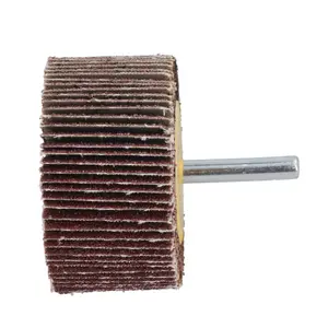 80 Grit 60mm Flap Wheel Disc Abrasive Sanding Pads For Drills 6mm Shank 50pc