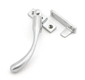 From The Anvil Satin Chrome Night-Vent Locking Peardrop Fastener - LH