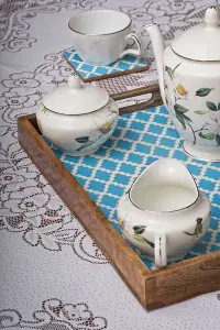 Penguin Home Set of Serving Tray Coasters Set