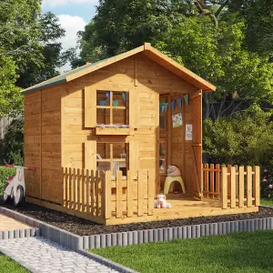 BillyOh Peardrop Extra Playhouse with Platform & Bunk - 6 x 7