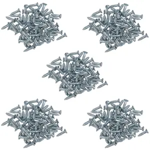 3mm x 12mm PZ1 Drive Countersunk Wood Chipboard Screws Fasteners 340pc