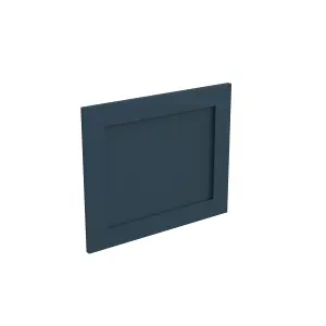 Kitchen Kit Appliance Door 490mm Shaker - Ultra Matt Indigo Blue