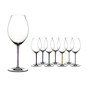 Riedel Hand Made Fatto a Mano Old World Syrah Wine Glass Violet