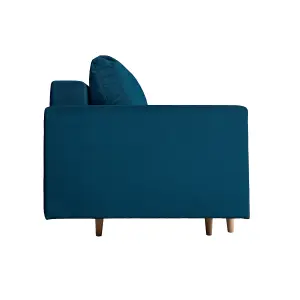 Silla 3 Seater Sofa Bed with Storage - Ocean Navy (Kronos5)