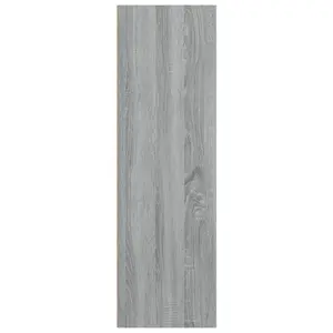 Gardinier Book Cabinet 66 x 30 x 98 cm Engineered Wood Grey Sonoma