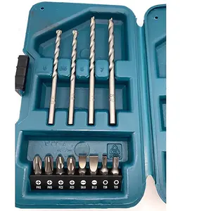 Makita D-45858 17 Piece Drill and Screwdriver Bit Set Masonary Wood Metal Drills