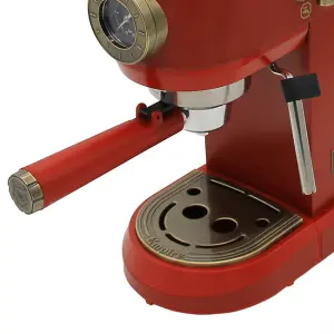 Empire Espresso Coffee Machine (Bordeaux Red)