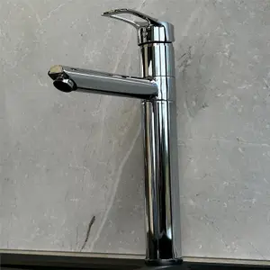 Liquida W16CH Single Lever 360 Degree Swivel Spout Chrome Kitchen Tap