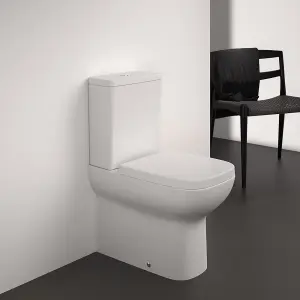 Ideal Standard i.life S White Square Compact Soft close Toilet seat