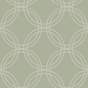 Superfresco Easy Serpentine Geometric Sage Wallpaper