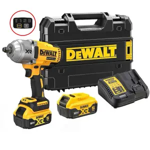 Dewalt 18v DCF900P2T  XR High Torque Impact Wrench Li-Ion 1/2" 1396Nm - 2x 5ah