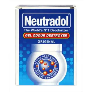 Neutradol Gel Odour Destroyer 135 g (Blue Square Box) (Pack of 3)