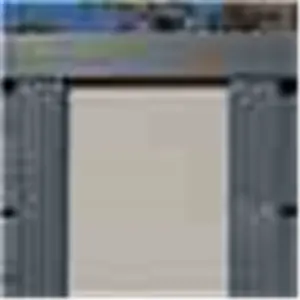 PACK OF 3: 6 x 6 Painted Grey Screen Panel with Solid Infill