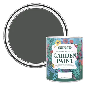 Rust-Oleum Graphite Matt Garden Paint 750ml