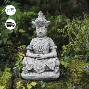 Highly detailed Stone Cast Buddha Statue