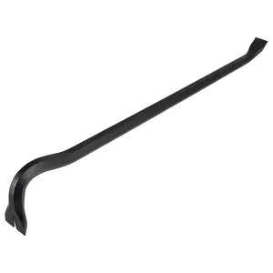 60 cm / 24 in Crowbar Wrecking Pry Bar Utility Crow Nail Removing Tool Puller Floorboard Lifter