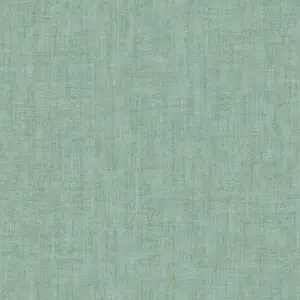 Galerie Structura Green Plain Textured Wallpaper