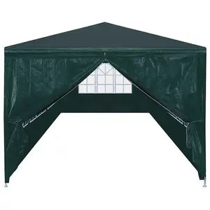 Berkfield Party Tent 3x9 m Green