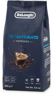 Delonghi Decaffeinato Espresso - 250 G. Coffee Beans