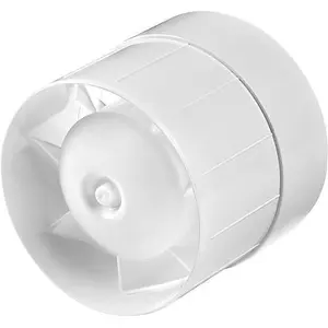 Bathroom Inline Extractor Fan 125mm / 5" Air Flow Ducting Pipe