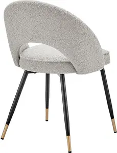 DUSK Lola Set Of 2 Dining Chairs - Bouclé - Taupe