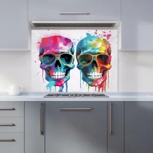 Splashart Happy Skeletons Kitchen Splashback