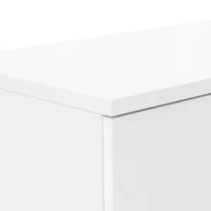 Shoe Cabinet for 20 Pairs of Shoes White