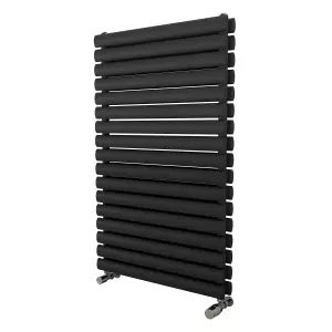 Ximax Champion Duplex FORDH990600A Anthracite Gas Vertical Designer Radiator, (W)600mm x (H)990mm