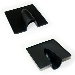 Qty 800 Black Brick Buster Plate Cable Wall Entry Tidy Cover Satellite Coaxial