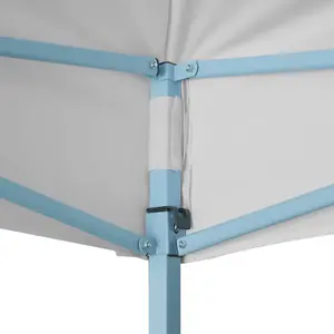 Berkfield Professional Folding Party Tent 3x4 m Steel White