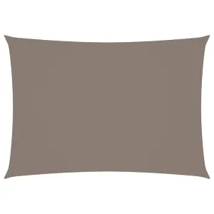 Berkfield Sunshade Sail Oxford Fabric Rectangular 2.5x4 m Taupe