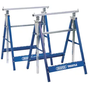 Draper  Pair of Telescopic Trestle/Saw Horse 54053