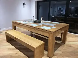 Precision Pool Dining Table - Solid Oak